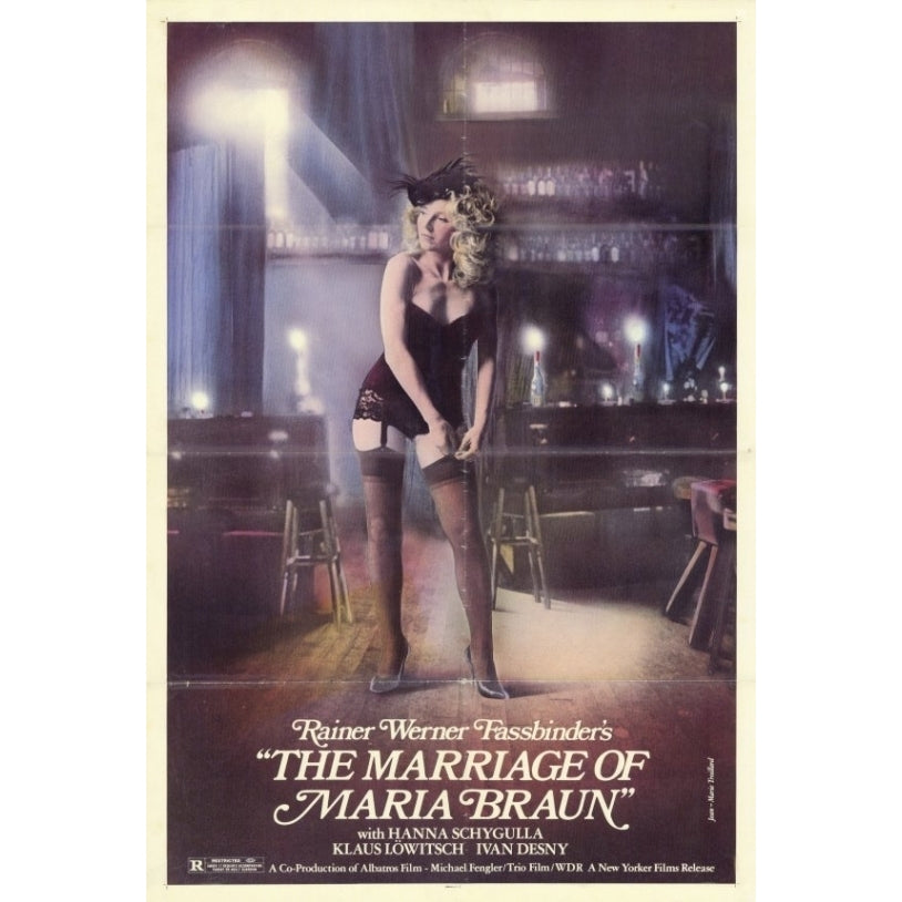 The Marriage of Maria Braun Movie Poster Print (27 x 40) - Item MOVGF7376 Image 1