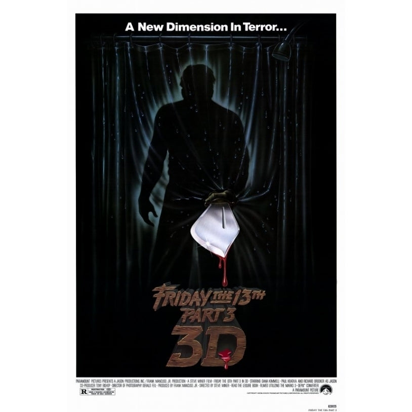 Friday the 13th Part 3 Movie Poster Print (27 x 40) - Item MOVGF7393 Image 1