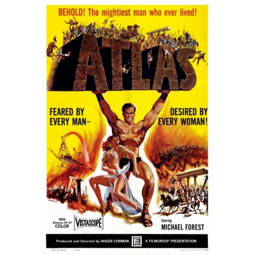 Atlas Movie Poster Print (27 x 40) - Item MOVGF7436 Image 1