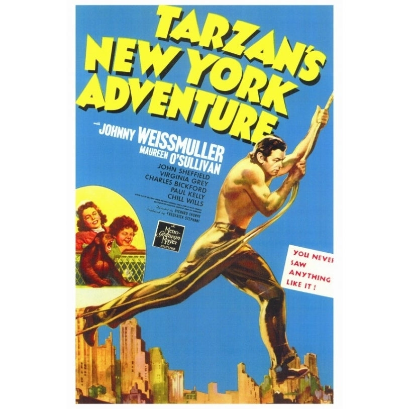 Tarzans York Adventure Movie Poster Print (27 x 40) - Item MOVGF8176 Image 1