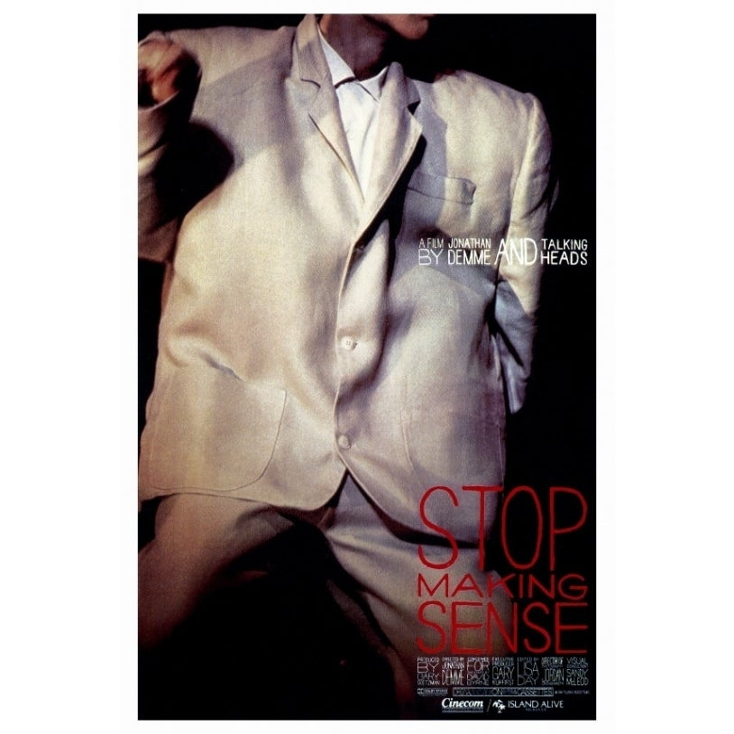 Stop Making Sense Movie Poster Print (27 x 40) - Item MOVGF8189 Image 1