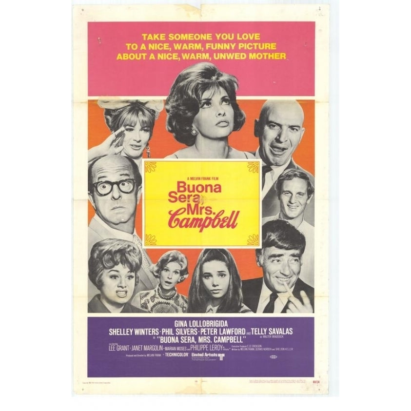 Buona Sera Mrs. Campbell Movie Poster (11 x 17) - Item MOVGF8208 Image 1