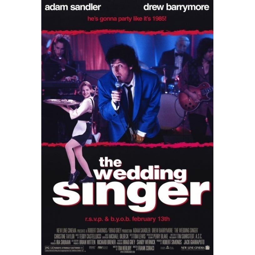 The Wedding Singer Movie Poster Print (27 x 40) - Item MOVGF8300 Image 1