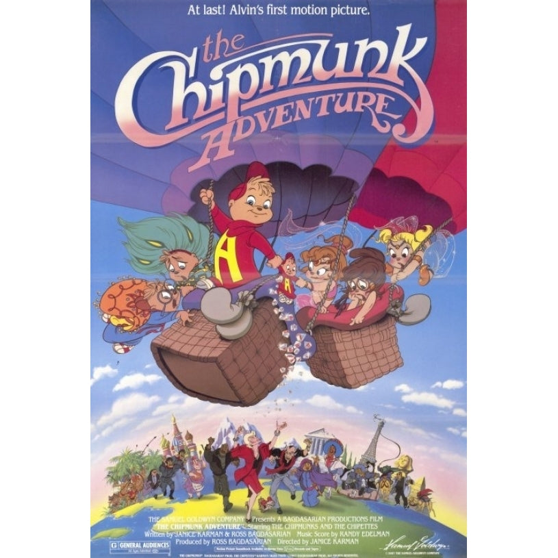 The Chipmunk Adventure Movie Poster Print (27 x 40) - Item MOVGF8393 Image 1