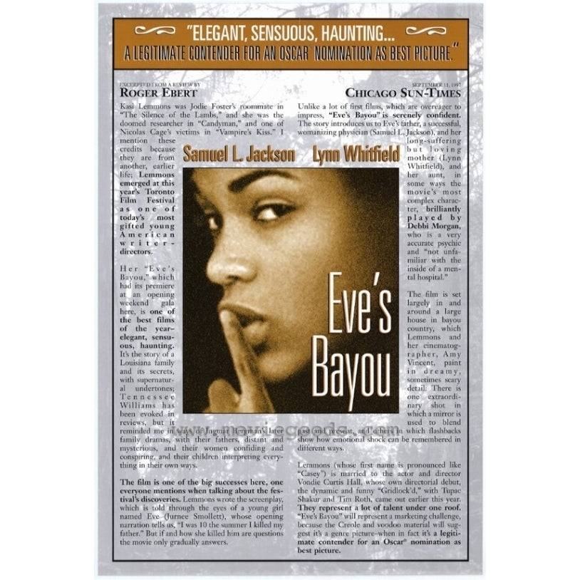 Eves Bayou Movie Poster Print (27 x 40) - Item MOVGF8409 Image 1