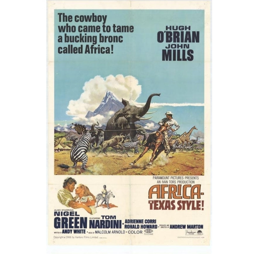 Africa Texas Style Movie Poster (11 x 17) - Item MOVGF9099 Image 1