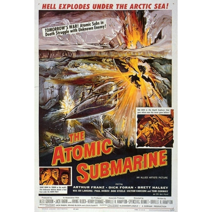 Atomic Submarine Movie Poster Print (27 x 40) - Item MOVGF9339 Image 1