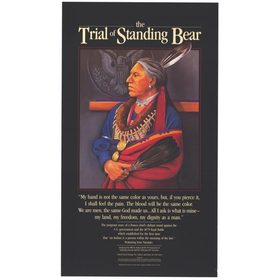 The Trial of Standing Bear Movie Poster (11 x 17) - Item MOVGF9641 Image 1