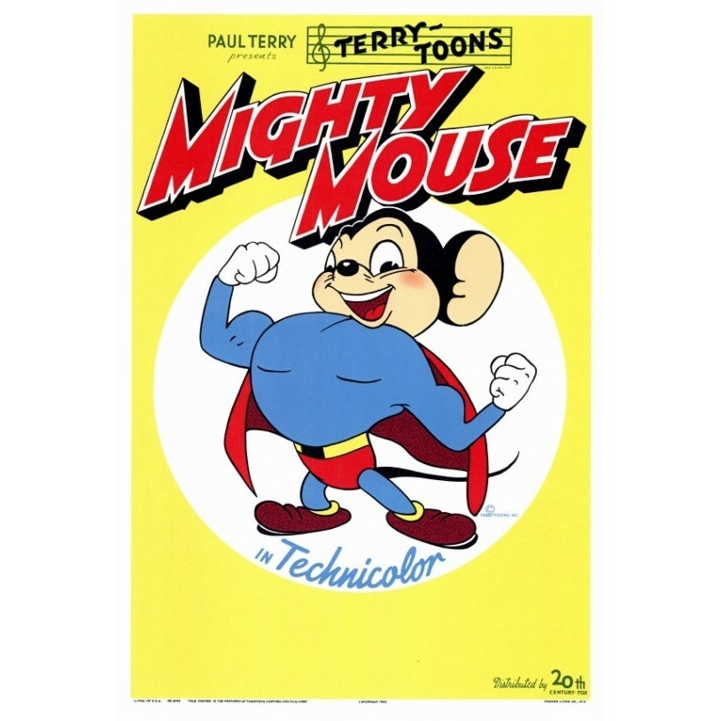 Mighty Mouse Movie Poster Print (27 x 40) - Item MOVGF8178 Image 1