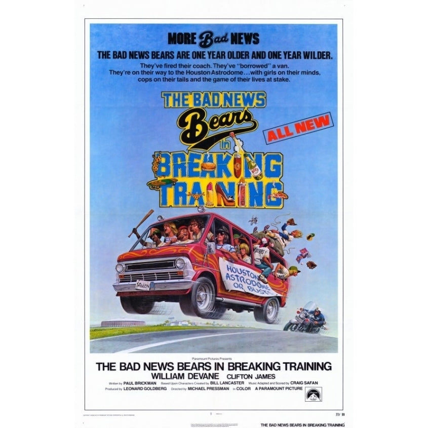 The Bad News Bears/The Bad News Bears in Breaking Training Movie Poster Print (27 x 40) - Item MOVGG2172 Image 1