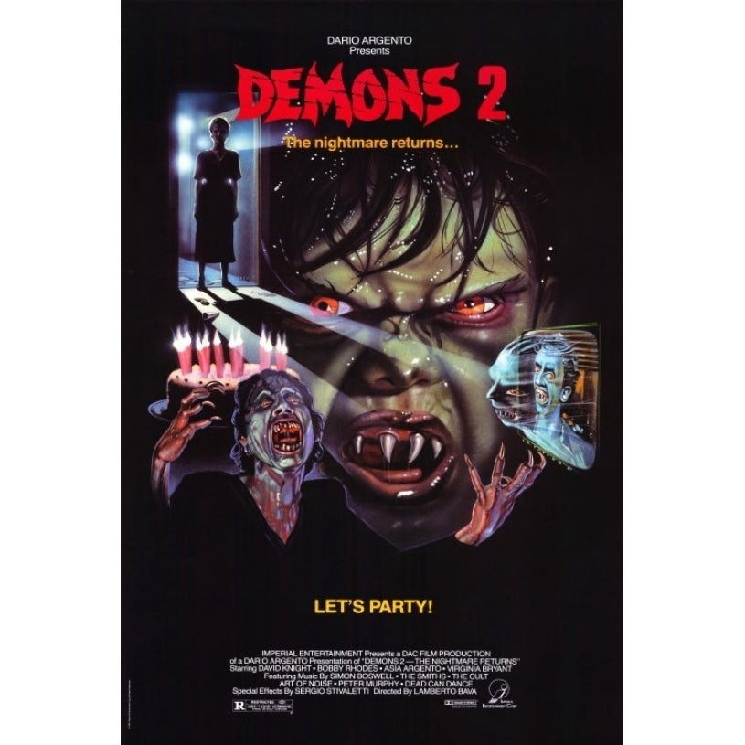 Demons 2: The Nightmare Returns Movie Poster Print (27 x 40) - Item MOVGG5003 Image 1