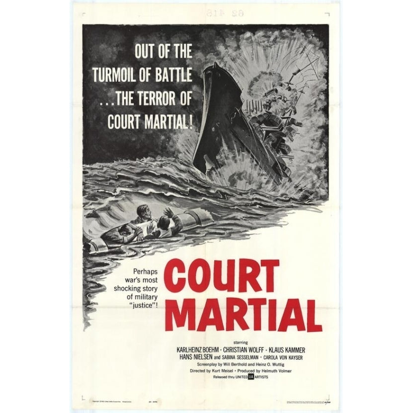 Court Martial Movie Poster (11 x 17) - Item MOVGH0265 Image 1