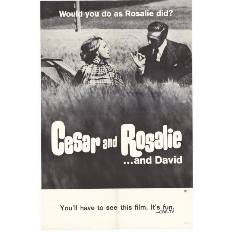 Cesar and Rosalie Movie Poster Print (27 x 40) - Item MOVGH2307 Image 1