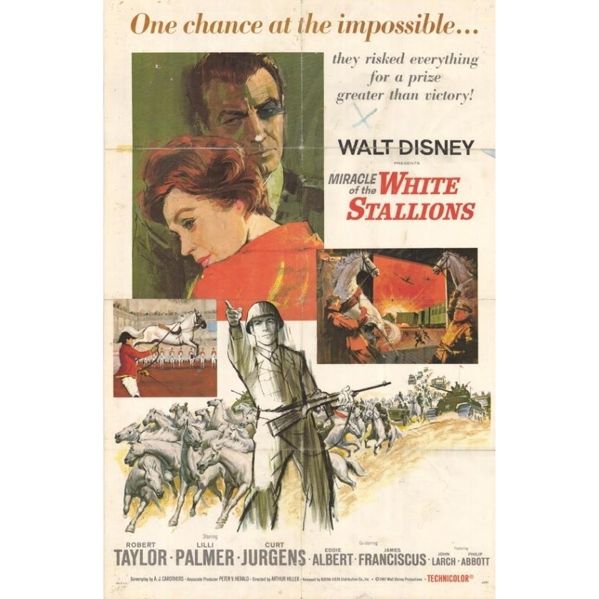 The Miracle of the White Stallions Movie Poster Print (27 x 40) - Item MOVGH3226 Image 1