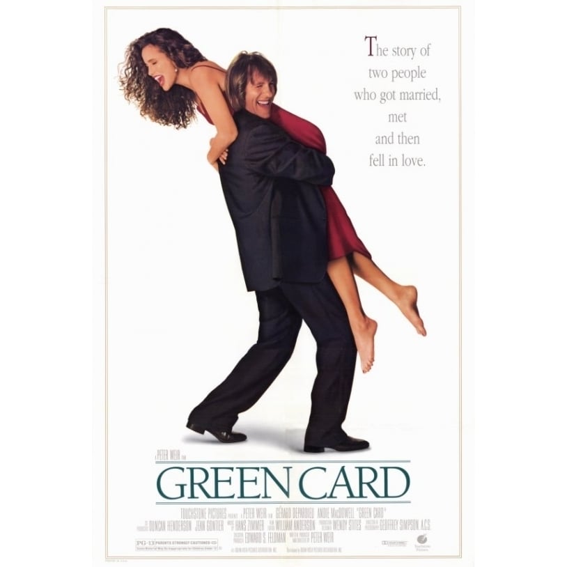 Green Card Movie Poster Print (27 x 40) - Item MOVGH3317 Image 1