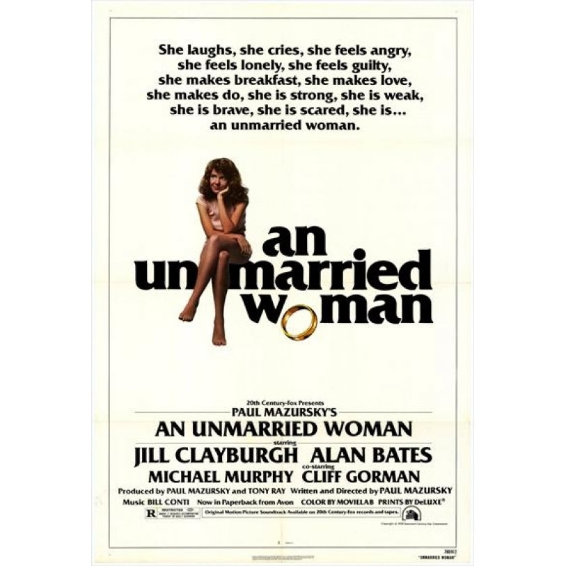 An Unmarried Woman Movie Poster Print (27 x 40) - Item MOVGH3689 Image 1