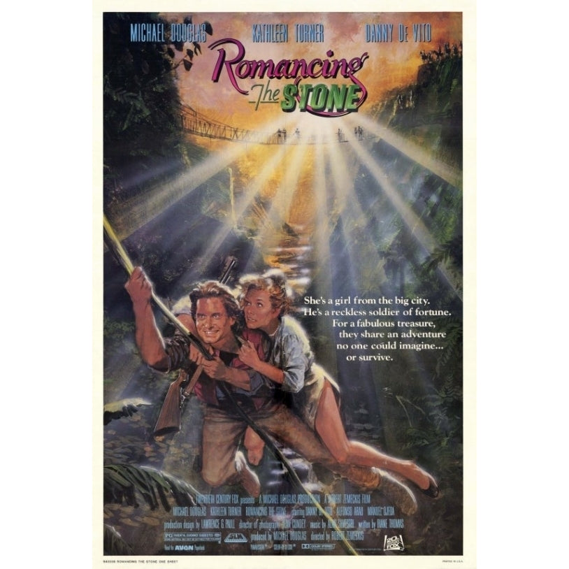 Romancing the Stone Movie Poster Print (27 x 40) - Item MOVGH5257 Image 1