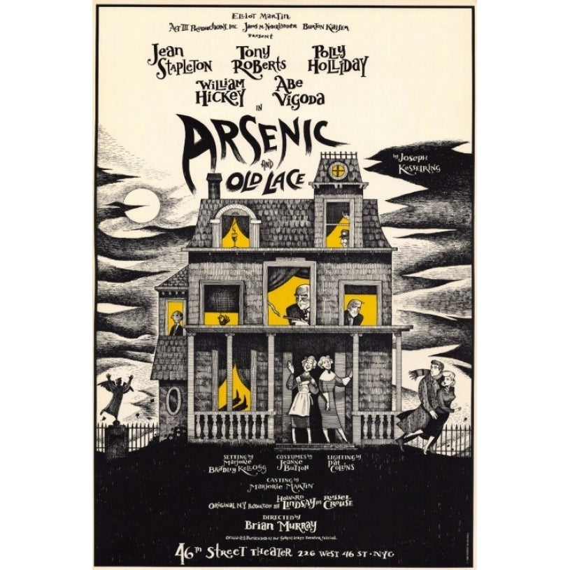 Arsenic and Old Lace (Broadway) Movie Poster Print (27 x 40) - Item MOVGH6720 Image 1