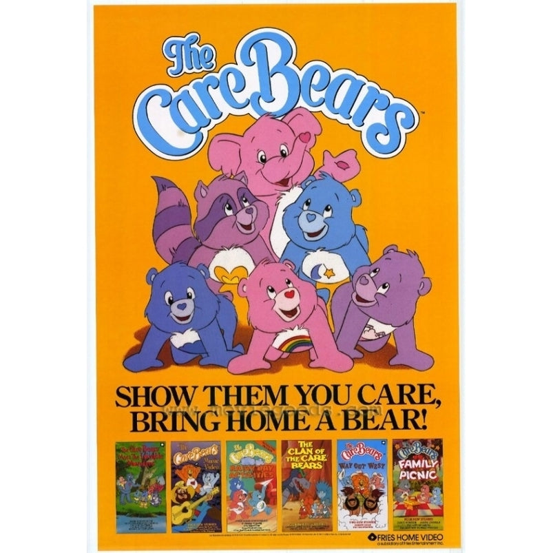 Care Bears Videos Movie Poster Print (27 x 40) - Item MOVGH6659 Image 1