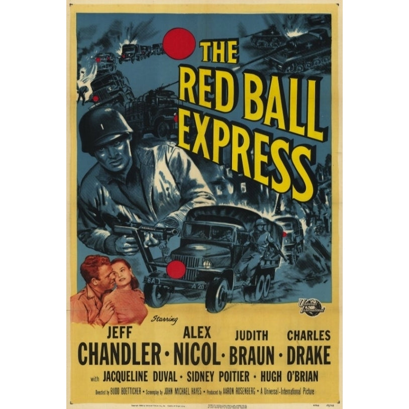 Red Ball Express Movie Poster Print (27 x 40) - Item MOVGH6692 Image 1