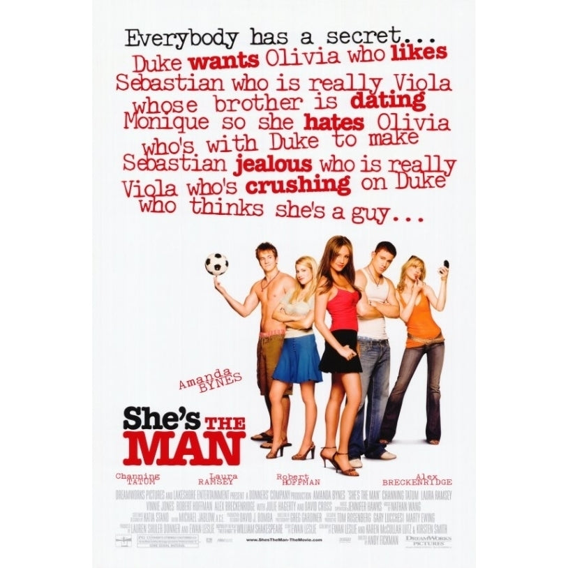 Shes the Man Movie Poster Print (27 x 40) - Item MOVGH7229 Image 1