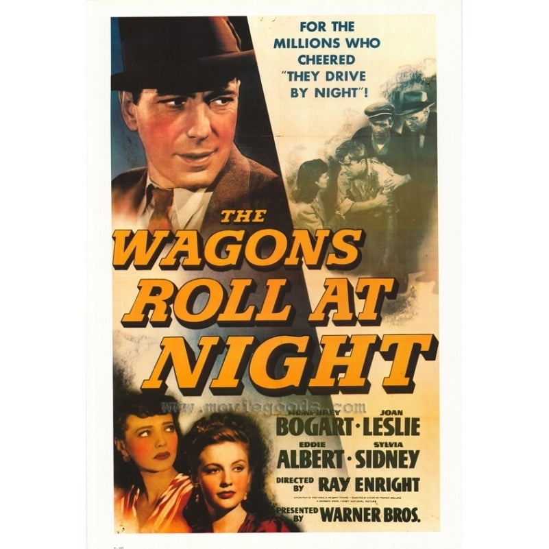 The Wagons Roll at Night Movie Poster Print (27 x 40) - Item MOVGH6746 Image 1