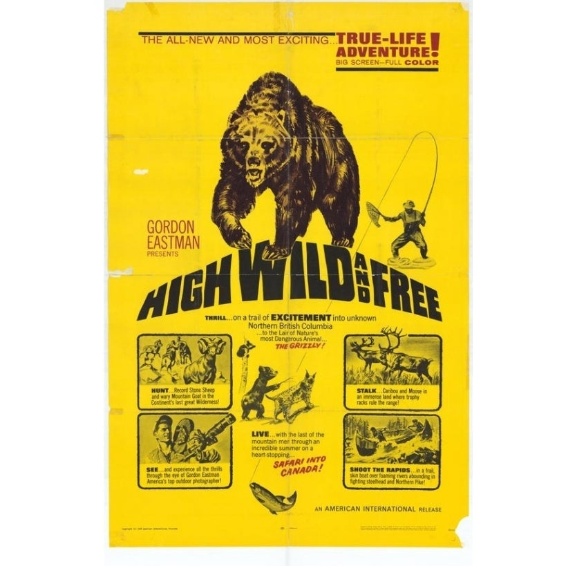 High Wild and Free Movie Poster Print (27 x 40) - Item MOVGH7289 Image 1