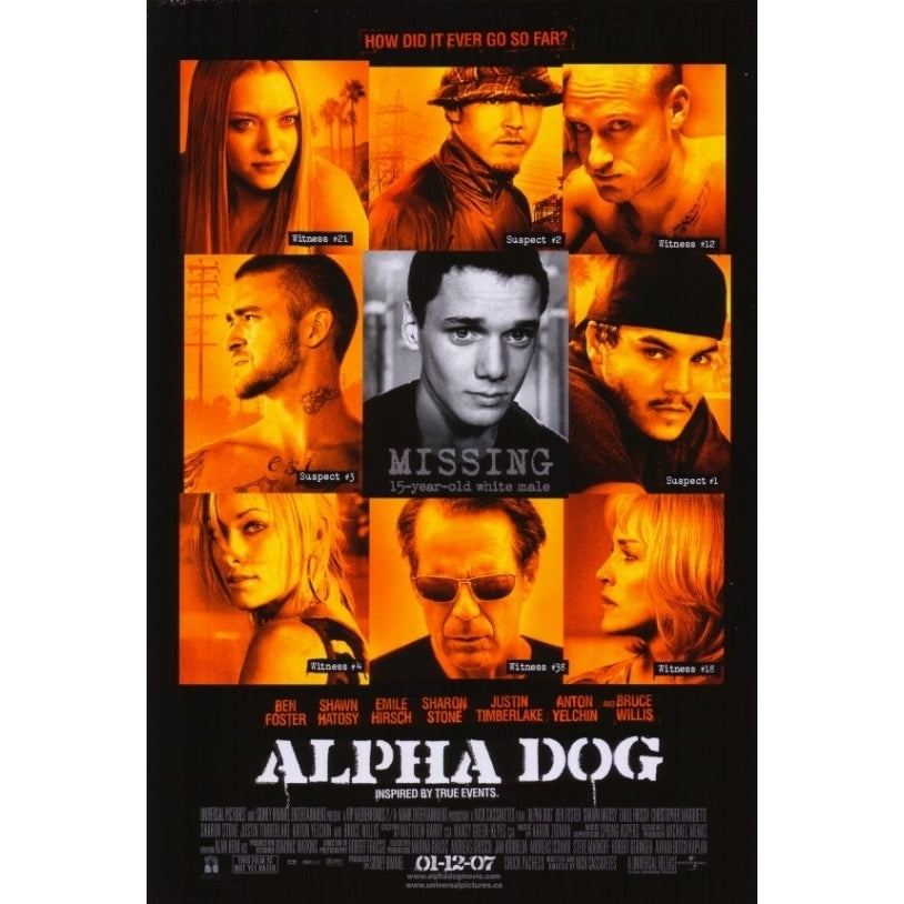 Alpha Dog Movie Poster (11 x 17) - Item MOVGH8912 Image 1