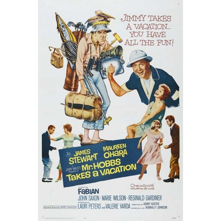 Mr. Hobbs Takes a Vacation Movie Poster (11 x 17) - Item MOVGI0719 Image 1