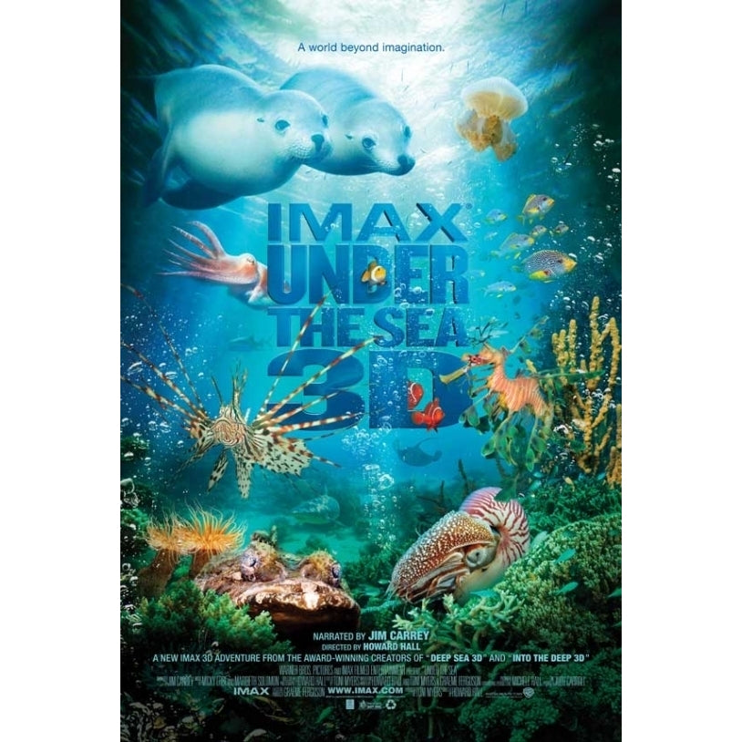 Under the Sea 3D Movie Poster (11 x 17) - Item MOVGI2991 Image 1