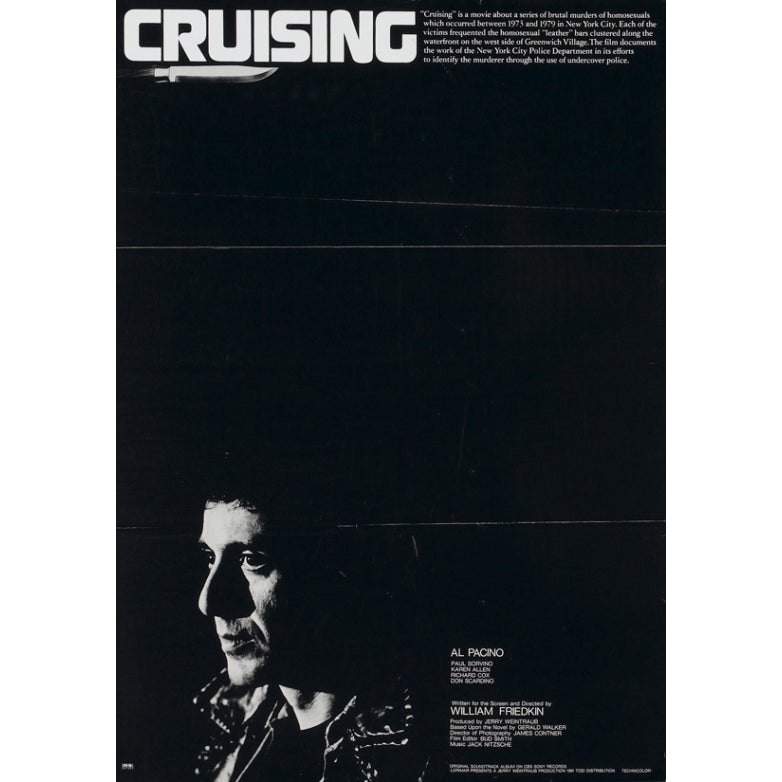 Cruising Movie Poster Print (27 x 40) - Item MOVGI3597 Image 1