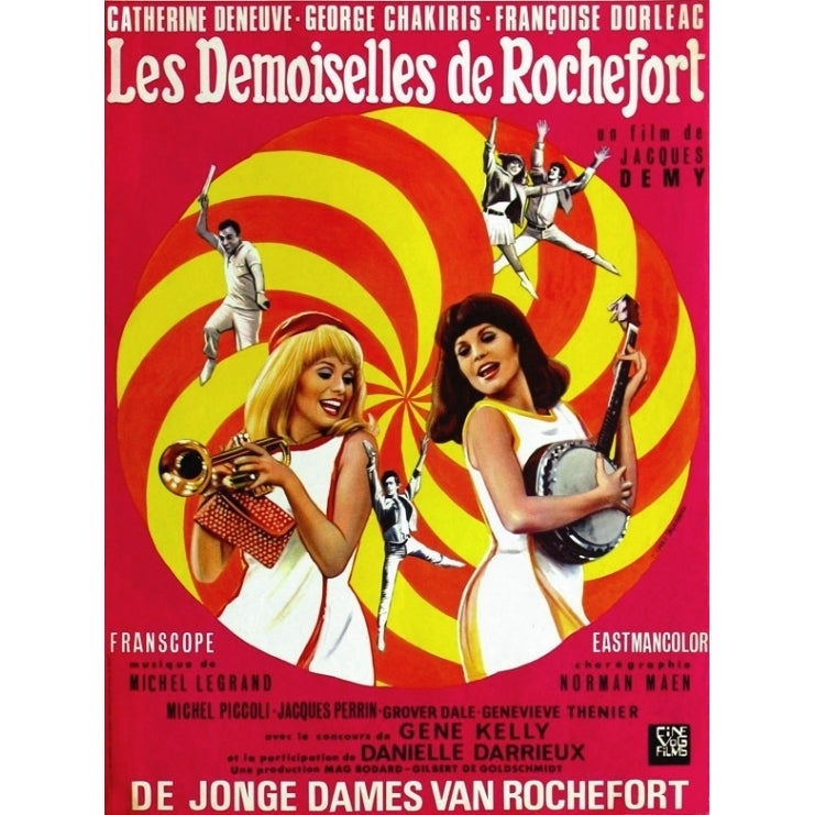 Young Girls of Rochefort The Movie Poster (11 x 17) - Item MOVGI5365 Image 1