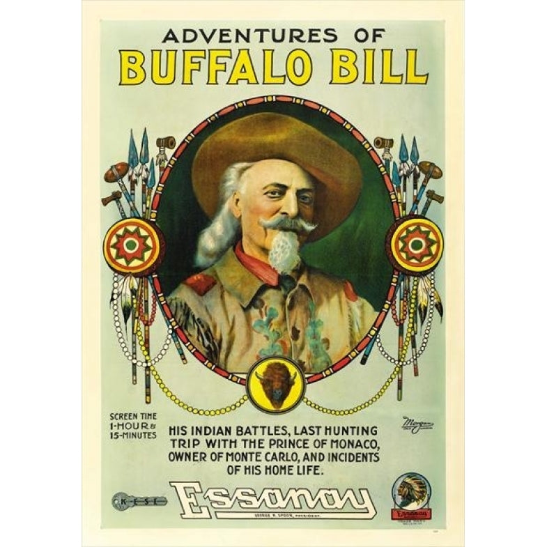 Adventures Of Buffalo Bill Wild West Movie Poster (11 x 17) - Item MOVGI5754 Image 1