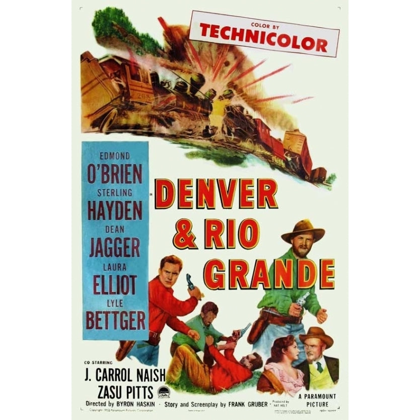 Denver And Rio Grande Movie Poster (11 x 17) - Item MOVGI6749 Image 1