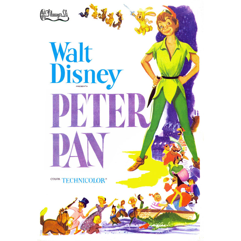 Peter Pan Movie Poster Print (11 x 17) - Item MOVGI8682 Image 1