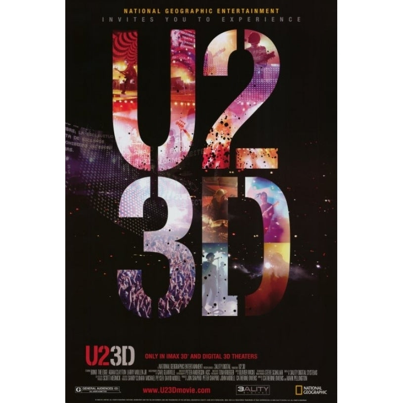 U2 Movie Poster Print (27 x 40) - Item MOVGI9122 Image 1