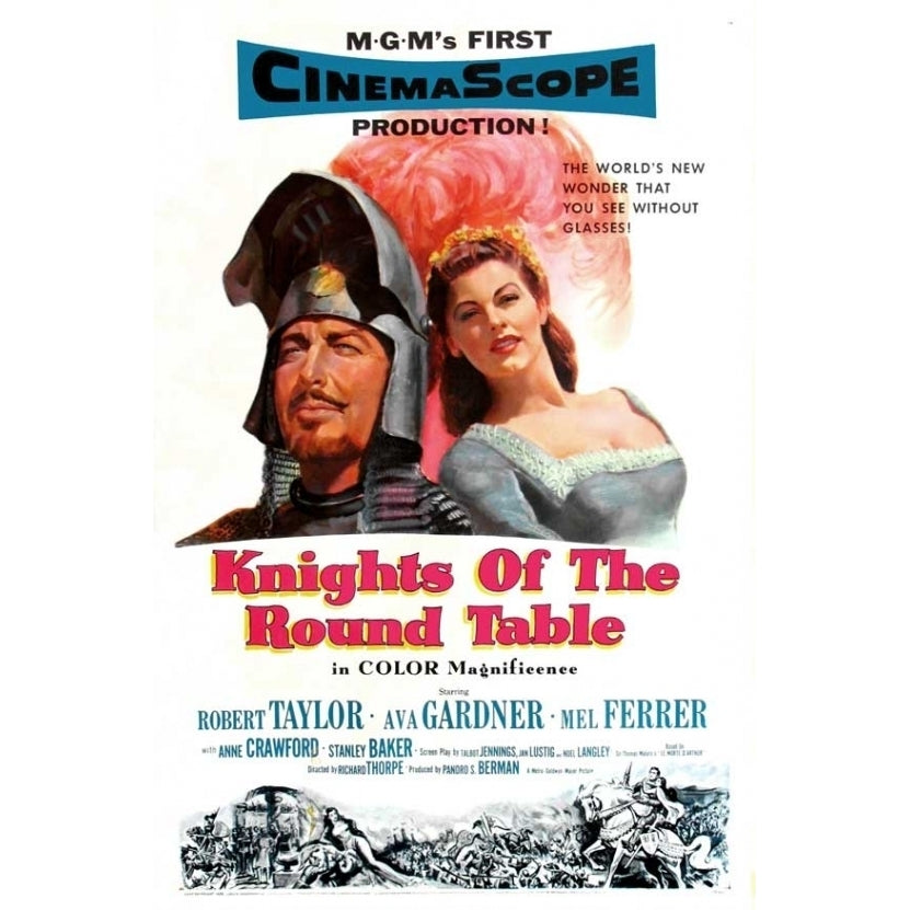 Knights of the Round Table Movie Poster Print (27 x 40) - Item MOVGJ0190 Image 1