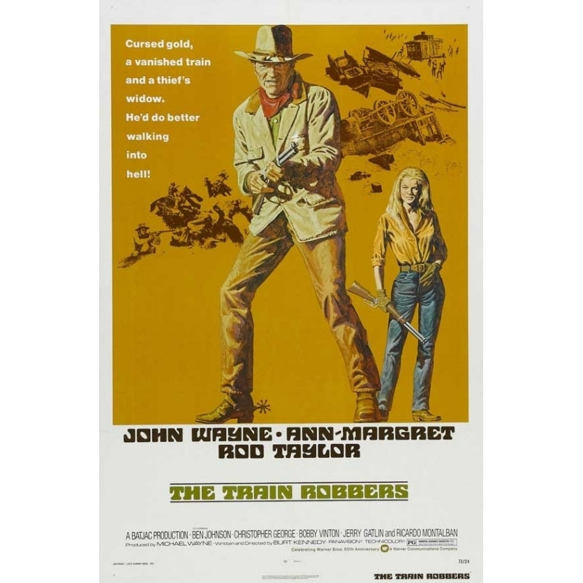 Train Robbers Movie Poster Print (27 x 40) - Item MOVGJ0977 Image 1