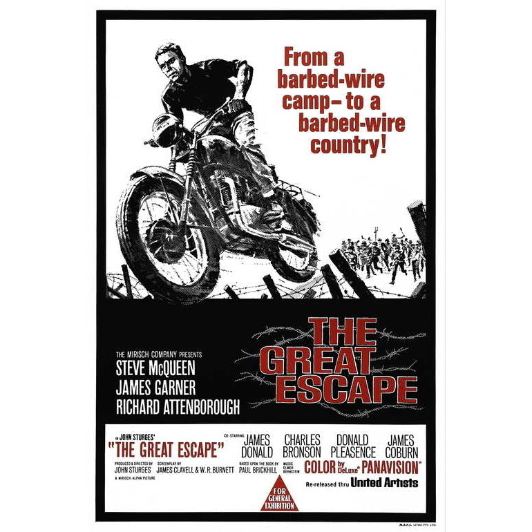 The Great Escape Movie Poster Print (27 x 40) - Item MOVGJ1241 Image 1