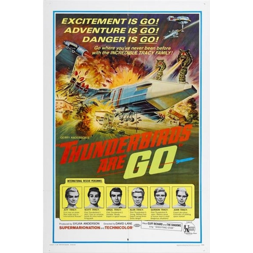 Thunderbirds Are Go Movie Poster (11 x 17) - Item MOVGJ2250 Image 1