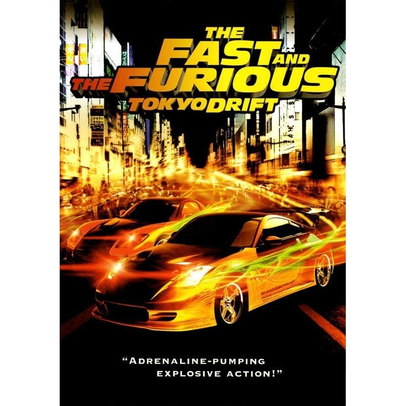 The Fast and the Furious: Tokyo Drift Movie Poster Print (11 x 17) - Item MOVGJ2629 Image 1