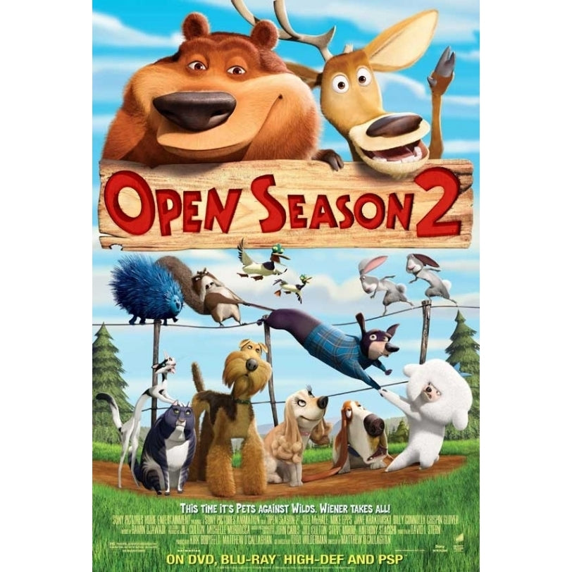 Open Season 2 Movie Poster Print (27 x 40) - Item MOVGJ3770 Image 1