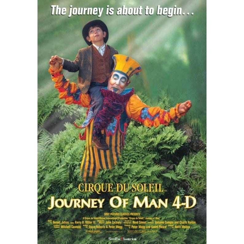 Cirque du Soleil Journey of Man Movie Poster (11 x 17) - Item MOVGJ4957 Image 1