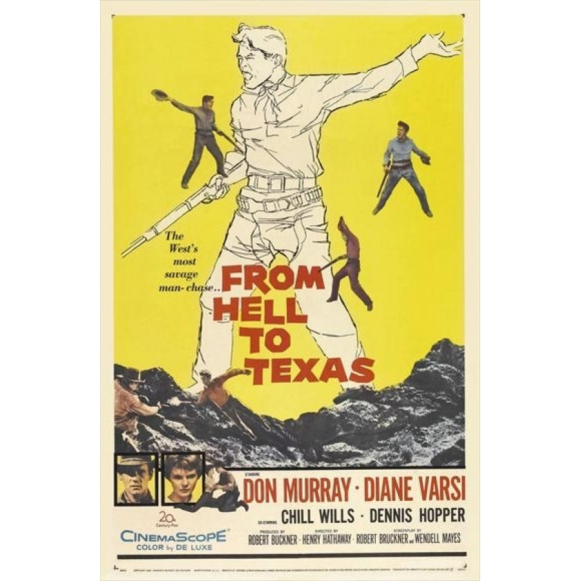 From Hell to Texas Movie Poster (11 x 17) - Item MOVGJ6215 Image 1