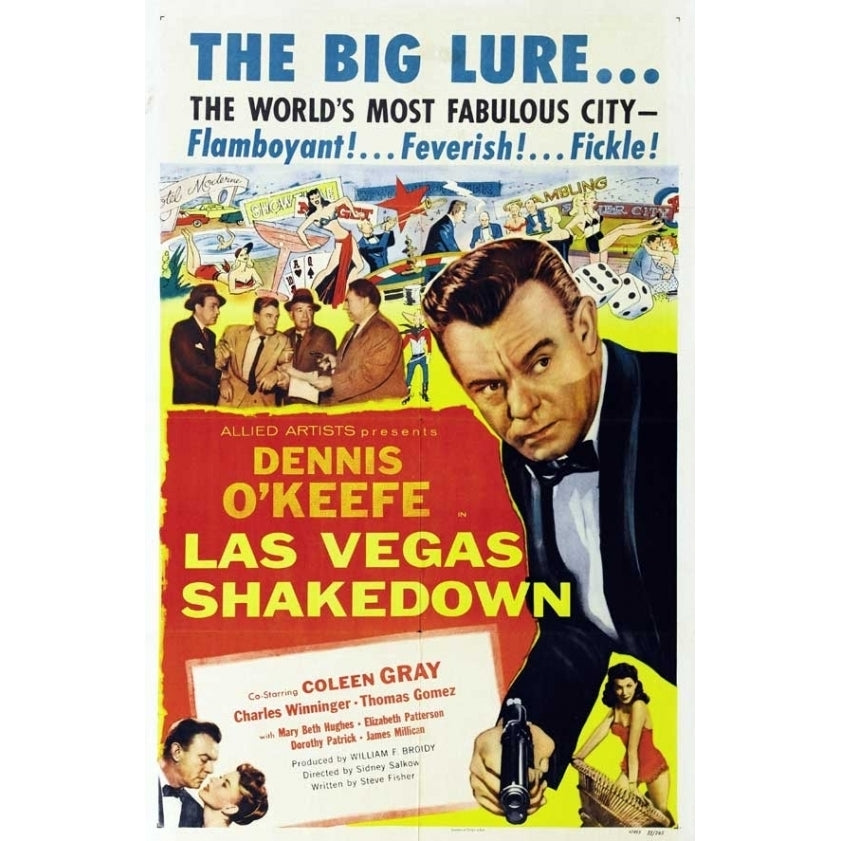 Las Vegas Shakedown Movie Poster (11 x 17) - Item MOVGJ7192 Image 1