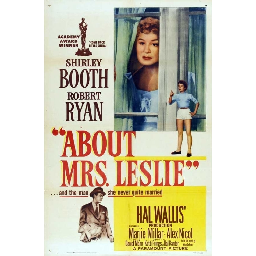 About Mrs. Leslie Movie Poster (11 x 17) - Item MOVGJ8180 Image 1