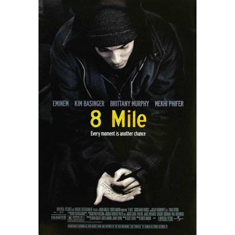 8 Mile Movie Poster (11 x 17) Image 1