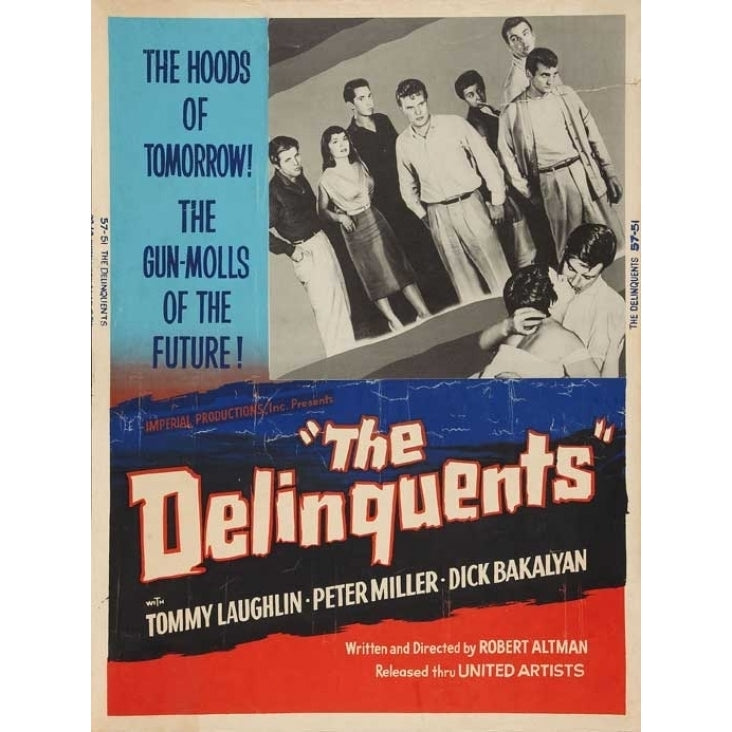 The Delinquents Movie Poster Print (27 x 40) - Item MOVIB04643 Image 1