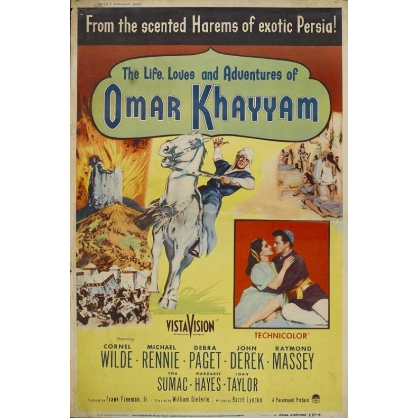 Omar Khayyam Movie Poster (11 x 17) - Item MOVIB08014 Image 1