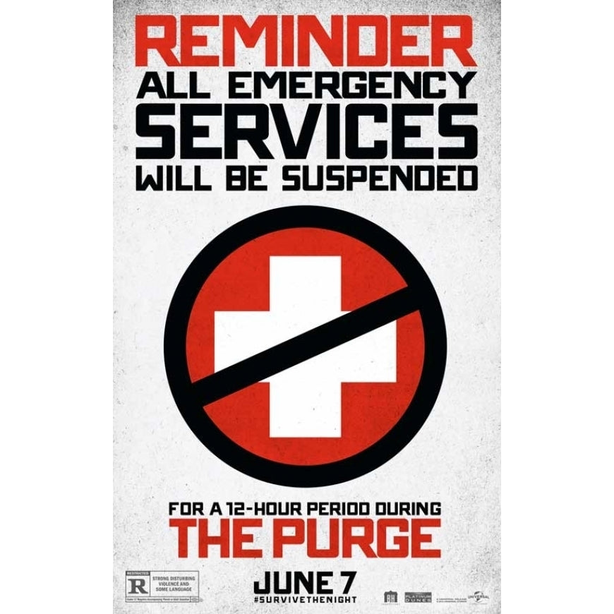 The Purge Movie Poster Print (27 x 40) - Item MOVIB12015 Image 1